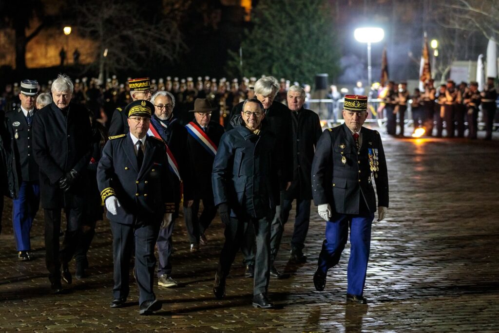 Bruno Retailleau , ministre de l' Intérieur au Mans (janvier 2025)